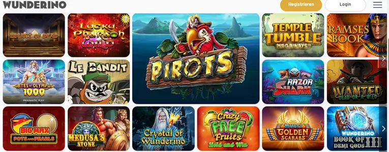 Wunderino slots