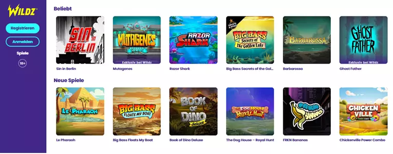 wildz spiele