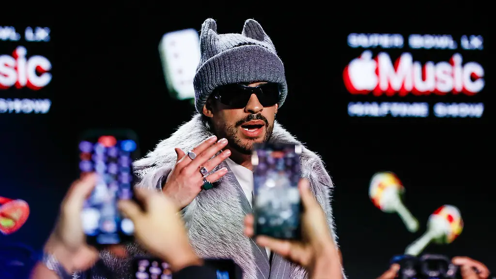 Halftime-show-performer-Bad-Bunny-speaks-at-the-Super-Bowl-LX-Pregame-Apple-Music-Halftime-Show-Press-Conference-held-at-the-Super-Bowl-Media-Center-in-Moscone-West-in-San-Francisco-California-on-February-5-2026-Super-Bowl-LX-takes-place-on-February-8-2026-between-the-New-England-Patriots-and-the-Seattle-Seahawks