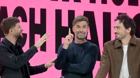 Illustre-Telekom-Experten-fuer-die-WM-Thomas-Mueller-l-Juergen-Klopp-M-und-Mats-Hummels
