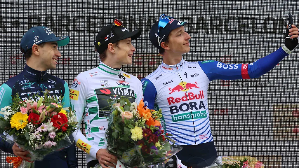 29-03-2026-Vuelta-A-Catalunya-Tappa-07-Barcelona-Barcelona-2026-Visma-Lease-A-Bike-2026-Bahrain-Victorious-2026-Red-Bull-Bora-Hansgrohe-Vingegaard-Jonas-Martinez-Lenny-Lipowitz-Florian-Barcelona-PUBLICATIONxNOTxINxITAxFRAxNED