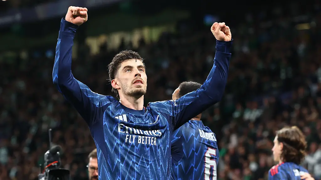 Kai-Havertz-of-Arsenal-celebrates-scoring-the-winning-goal-Sporting-v-Arsenal-UEFA-Champions-League-Quarter-Final-First-Leg-Football-Estadio-Jose-Alvalade-Lisbon-Portugal-07-Apr-2026Lisbon-Estadio-Jose-Alvalade-Portugal-EDITORIAL-USE-ONLY-No-use-with-unauthorised-audio-video-data-fixture-lists-club-league-logos-or-live-services-Online-in-match-use-limited-to-120-images-no-video-emulation-No-use-in-betting-games-or-single-club-league-player-publications