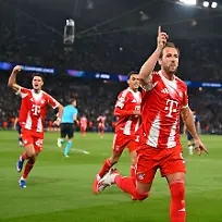 28-04-2026-Fussball-UEFA-Championsleague-2025-2026-Halbfinale-Hinspiel-Paris-St-Germain-FC-Bayern-Muenchen-im-Stadion-Parc-de-Princes-in-Paris-Frankreich-Torjubel-von-Harry-Kane-FC-Bayern-Muenchen-nach-dem-0-1-DFL-and-DFB-regulations-prohibit-any-use-of-photographs-as-image-sequences-and-or-quasi-video