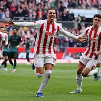 Soccer-Football-Bundesliga-FC-Cologne-v-Werder-Bremen-RheinEnergieStadion-Cologne-Germany-April-12-2026-FC-Cologne-s-Said-El-Mala-celebrates-scoring-their-first-goal-REUTERS-Leon-Kuegeler-DFL-REGULATIONS-PROHIBIT-ANY-USE-OF-PHOTOGRAPHS-AS-IMAGE-SEQUENCES-AND-OR-QUASI-VIDEO