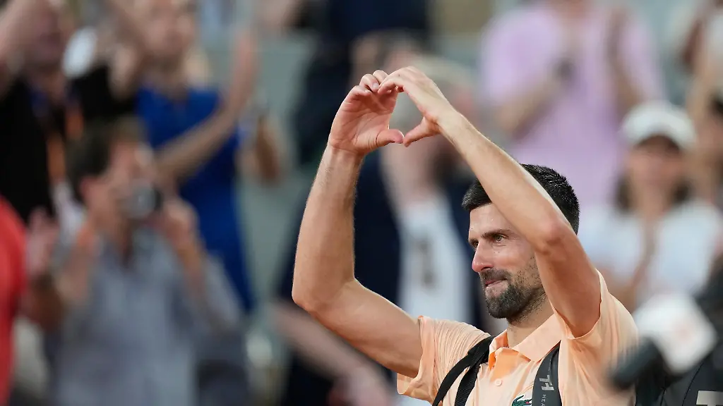 Novak-Djokovic-of-Serbia-reacts-as-he-leaves-the-court-after-the-third-round-men-s-singles-tennis-match-against-Joao-Fonseca-of-Brazil-at-the-French-Open-tennis-tournament-in-Paris-Friday-May-29-2026