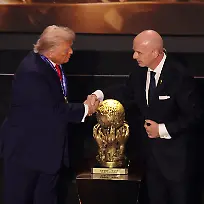 Gianni-Infantino-file-photo-File-photo-dated-05-12-2025-of-US-President-Donald-Trump-is-presented-with-the-inaugural-FIFA-Peace-Prize-award-by-FIFA-President-Gianni-Infantino-has-been-criticised-by-his-old-boss-Michel-Platini-who-says-the-Swiss-has-always-been-a-fan-of-rich-and-powerful-people-Issue-date-enter-date-here-Photo-credit-should-read-Sam-Corum-PA-Wire