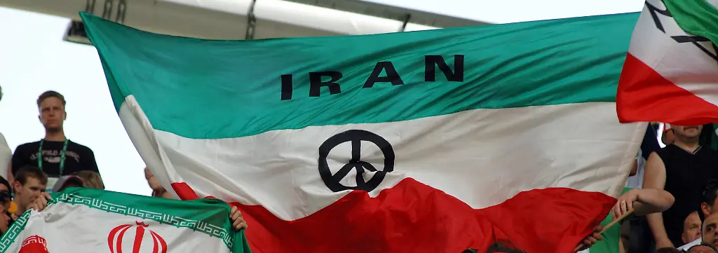 File-image-11th-March-2026-Iranian-minister-Ahmad-Donjamali-announced-today-that-he-excluded-the-possibility-of-Iran-taking-part-in-the-World-Cup-coming-summer-in-the-United-States-due-to-the-war-in-the-Middle-East-Leipzig-Germany-21-June-2006-FIFA-World-Cup-WM-Weltmeisterschaft-Fussball-2006-Group-stage-tie-Iran-vs-Angola-Draw-1-1-Iranian-football-fans-with-a-flag-with-a-anti-nuclear-peace-symbol