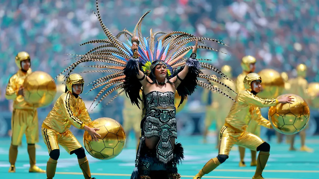 Soccer-Football-FIFA-World-Cup-2026-Group-A-Mexico-v-South-Africa-Estadio-Azteca-Mexico-City-Mexico-June-11-2026-Performers-during-the-opening-ceremony-before-the-match-REUTERS-Eloisa-Sanchez
