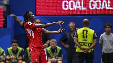 June-18-2026-Los-Angeles-California-USA-Inglewood-CA-06-18-2026-World-Cup-FIFA-Football-Switzerland-Bosnia-and-Herzegovina-USA-Player-Johan-Manzambi-scores-and-celebrates-his-goal-in-a-match-between-Switzerland-and-Bosnia-and-Herzegovina-valid-for-the-second-round-of-Group-B-of-the-2026-World-Cup-at-Sofi-Stadium-in-Inglewood-Los-Angeles-on-Thursday-June-18-2026