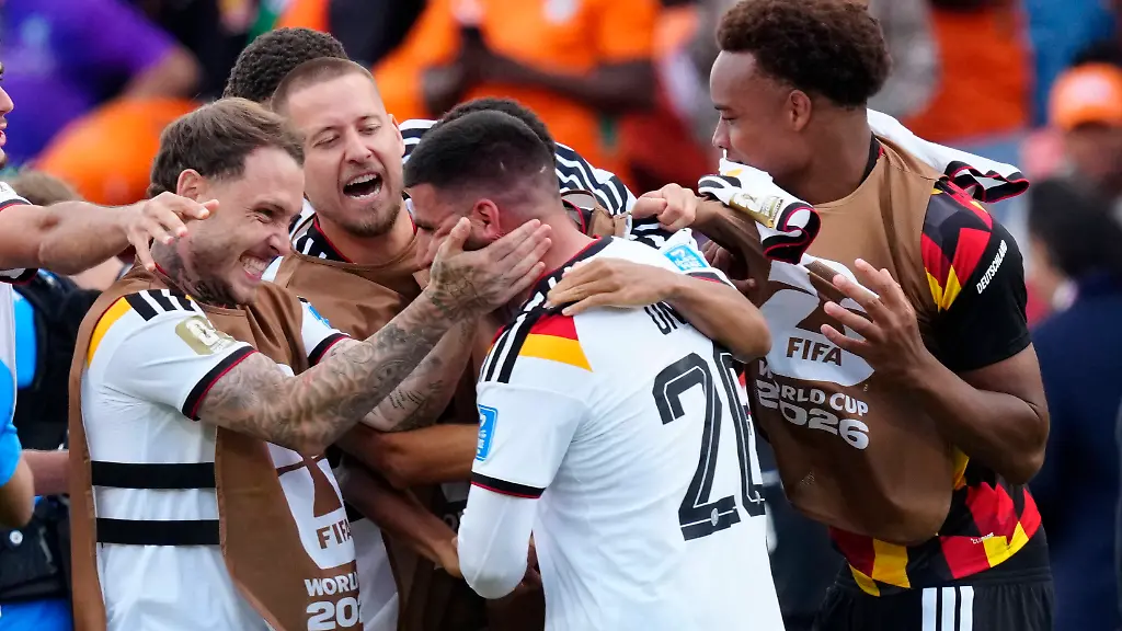 June-20-2026-Toronto-On-CANADA-Germany-players-celebrate-with-Deniz-Undav-26-after-his-second-goal-against-Ivory-Coast-in-a-World-Cup-Group-E-soccer-match-in-Toronto-on-June-20-2026