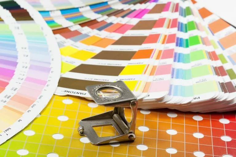Farben, Farbpalette für eine Website, Farbpalette Website