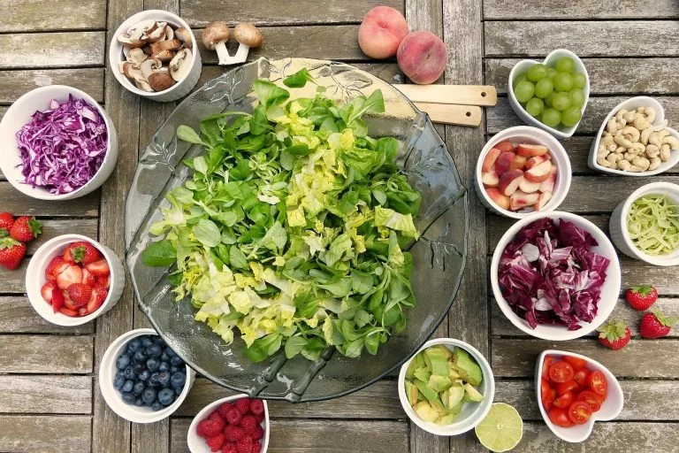 Salat, Vegan.