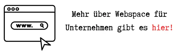 Webspace fÃÂ¼r Unternehmen